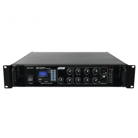 Omnitronic MP-120P Etapa de Potencia Profesional - Amplificador - Sonido -  Audio