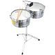 TIMBALES MATADOR 14,15 PULGADAS+SOPORTE