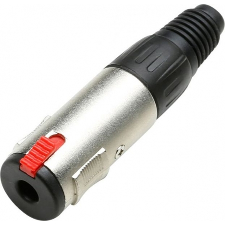 ADAM HALL 7896 CONECTOR JACK HEMBRA AEREA 6,5MM CON BLOQUEO